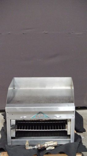 Used Castle 24&#034; Flat Griddle with Broiler