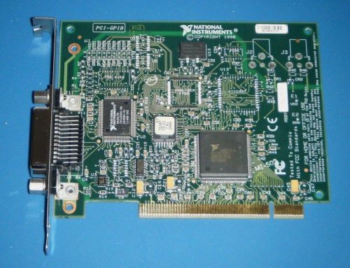 *Tested* National Instruments NI PCI-GPIB Controller for PCI 183617G-01