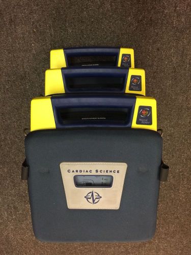 Set of 3 PowerHeart AED G3 Cardiac Science