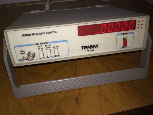 Tenma 8-Digit Frequency Counter 100MHz 72-4090 USG