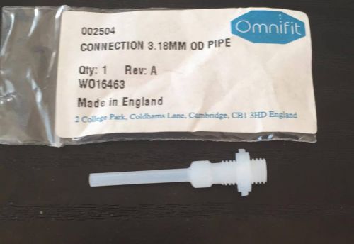 Omnifit 002504 connection 3.18mm Thread: Pipe 1/8&#034; (3.2mm) Lab LAboratory