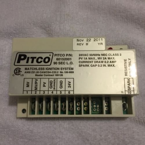 Pitco - 60152001 - Ignition Control Module
