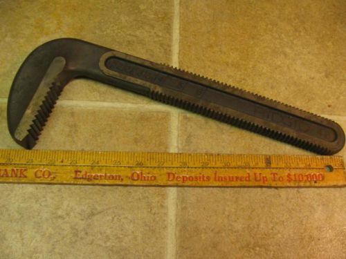 Ridgid 48&#034; pipe wrench nos top movable hook jaw super six compound for sale