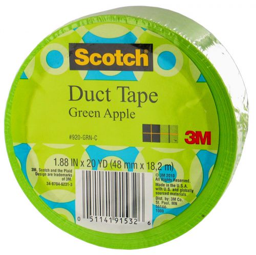 3M Duct Tape Green 20Yd- 3641-0892 Duct Tape NEW