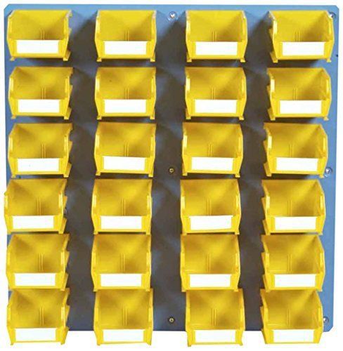 NEW LocBin LP 210Y 18 Gauge Louvered Panel Blue Yellow FREE SHIPPING