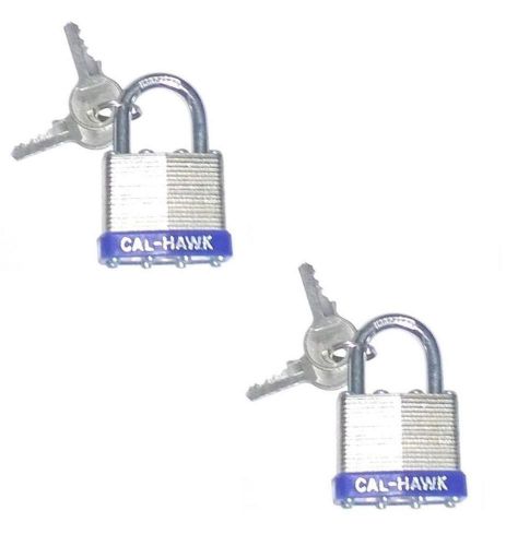 2 pc 40mm laminated padlock 1-1/2&#034; pad lock security for sale