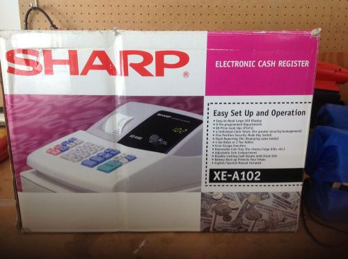 Sharp XE-A102 Elecronic Cash Register