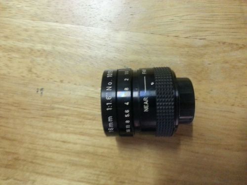 GBC tv lens by cosmicar 16mm 1:1.6