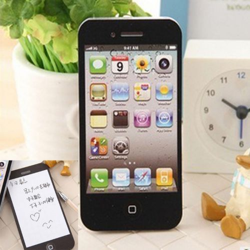 HOT SALE utility office Paper notes memo pad /Notebook Notepad for iphone 4 4S