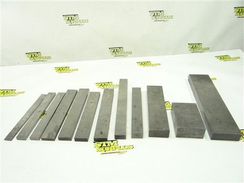 ASSORTED LOT OF 12 HSS PARALLELS 41/64&#034; TO 2&#034; ATON MASTER GAUGE