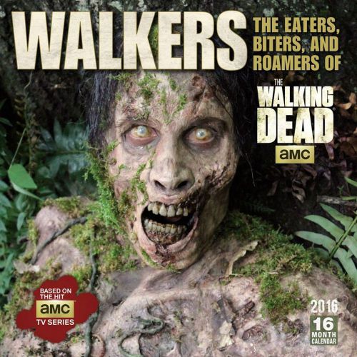 2016 Walkers of AMC&#039;s The Walking Dead Wall Calendar NEW zombies eaters TV AMC