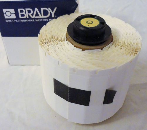 Brady PTS-1.90-500-321 Heat-Shrink Polyolefin, Matte White, 1.9&#034; Width $574 New