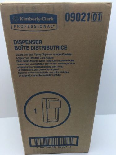 Kimberly-clark professional 09021 coreless double roll bath tissue dispenser for sale