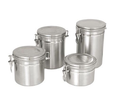 Update International CAN-8SS Storage Canister 64 oz. - Case of 12