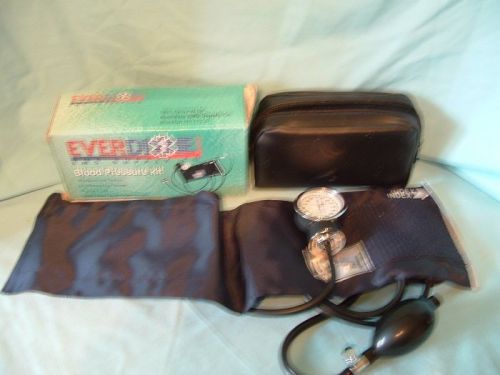 Everdixie ems aneroid sphygmomanometer blood pressure cuff adult - euc for sale