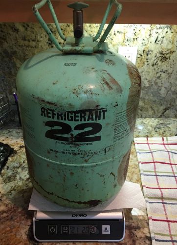 R-22 Refrigerant - 21.25 lbs in 30 lb Tank