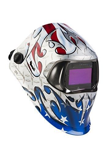 3m speedglas welding helmet 100 tribute with auto-darkening filter 100v for sale