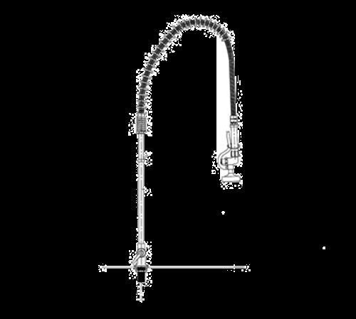 T&amp;S Brass B-2244 Pre-Rinse Unit 4&#034; center deck mounted faucet under sink...