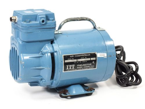 Itt lgh-106 air compressor 1/12 hp 115 vac 1.2 cfm articulating piston (160203p) for sale