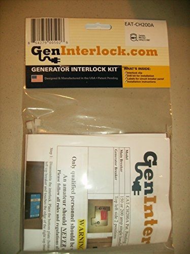 EAT-CH200A Cutler Hammer Generator Interlock Kit CH SERIES ONLY 150 or 200 amp