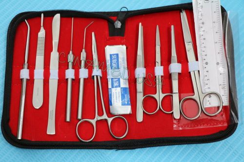 Premium 19 pcs dissecting kit / dissection kit / anatomy kit for medical student for sale