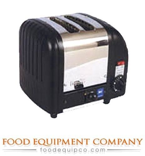 Cadco CTB-2 120 Volt Commercial Toaster Stainless/Black
