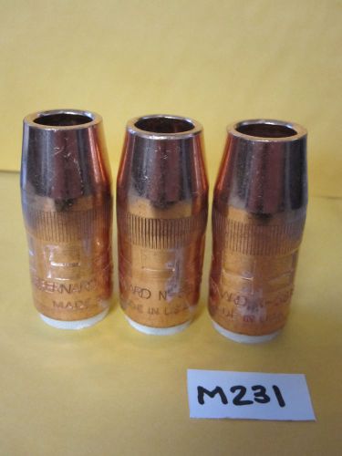 Three (3qty) Bernard N-5818C Centerfire Nozzle Assembly