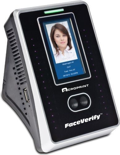 Acroprint timeQplus FaceVerify Facial Recognition Time and Attendance System