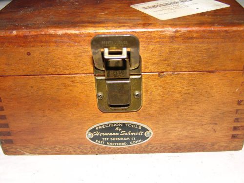 Hermann schmidt 3 &#034; tool makers vise in original box. for sale