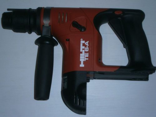 Hilti TE 6-A  36 , 36V  Rotary Hammer Drill TOOL ONLY USED