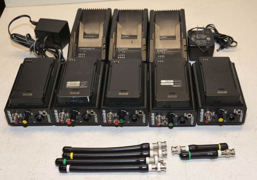 Swintek Wireless Receiver Transmitter Lot (6) 200D/ICU (2)MK200D/RPL MARK200D/RJ