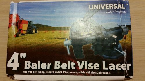 4&#034; Clipper Vice Lacer Tool-Round Hay Baler Belt lacer-NIB-fast shipping
