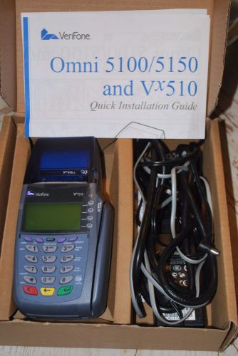 Omni 5100/5150 and Vx510 credit card READER/TERMINAL/PRINTER