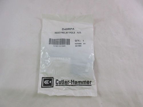 *NEW* CUTLER HAMMER D40RPA SERIES A1 REED RELAY POLE - N.O. *60 DAY WARRANTY*