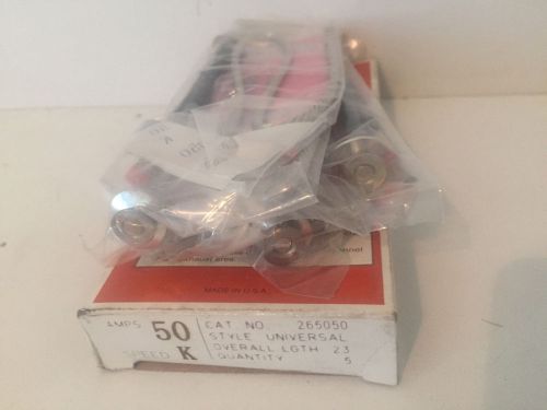 NEW LOT OF (5) POSITROL FUSE LINKS 265050 30A UNIVERSAL NEW IN BOX