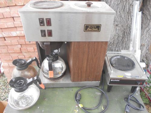 MAKE OFFER Bunn commercial coffee maker with accessories