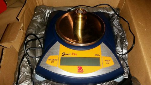 OHAUS SCOUT PRO SPE202 SCALE