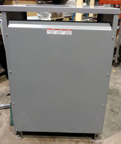 Square D 225T6H 225 kVA Three Phase Transformer 480 HV 240 LV Sorgel TX038