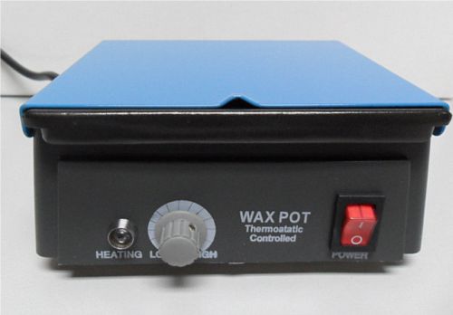 Dental laboratory jewelry wax heater pot thermostatic control 110v 345-1115 for sale