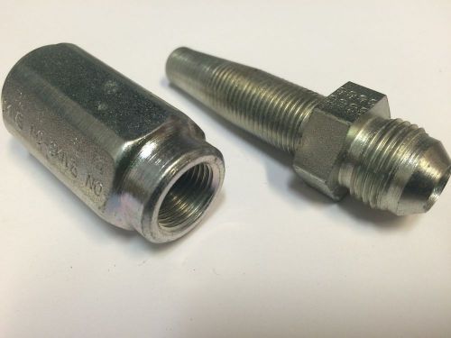 Parker Reusable Fitting 1/2&#034; Hose x 1/2 jic Male Free Shipping Great Product