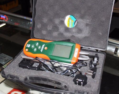 Extech hd750 differential pressure manometer (5psi) in carrying case for sale