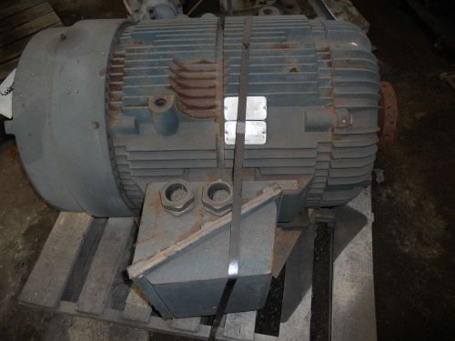Reliance 200 hp electric motor, 447ts, tefc hi-eff. &#034;xt&#034; series 50/60 cycle for sale