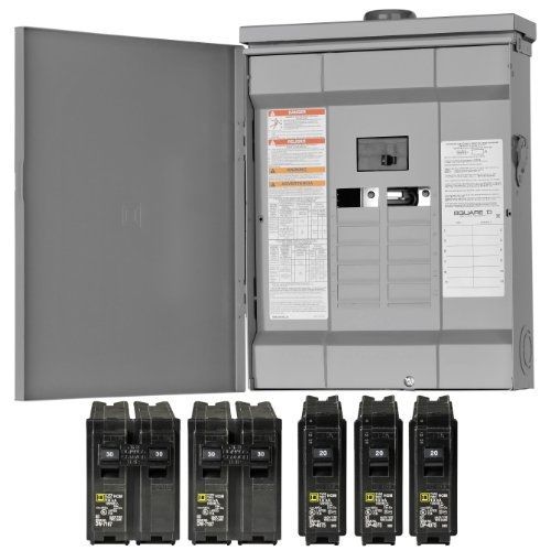 Square d by schneider electric hom1224m125rbvp homeline 125-amp 12-space for sale