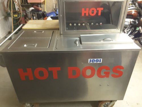 hot dog cart