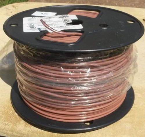 500ft 14 GAUGE AWG WIRE BROWN 600V MACHINE TOOL WIRE THWN-2 or THHN MTW  AWM