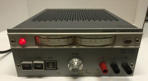 HARRISON LABORATORIES Model 6206A D.C. Power Supply SELLING AS IS