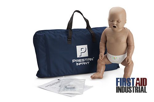 Prestan dark skin infant cpr-aed training manikin with monitor pp-im-100m-ds for sale