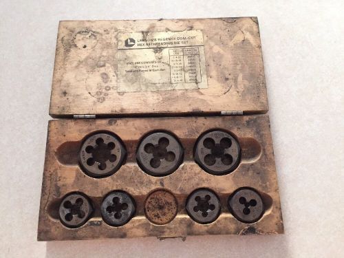 Lawsons Regency hex rethreading die set   Made In USA