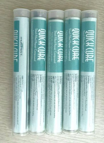 5 Tubes MultiMist Quick Cure Steel-Filled Repair Compound