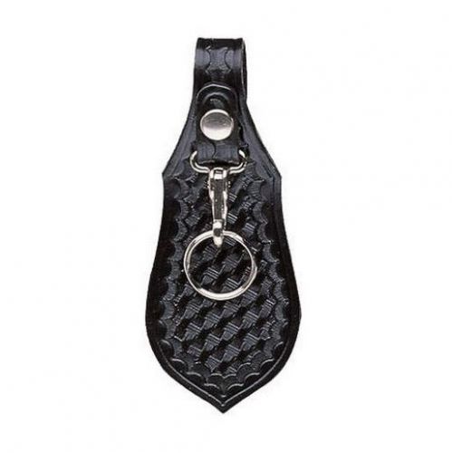 Bianchi 26465 Key Flap Holder BW Black Brass Snap for 2.25&#034; Belts